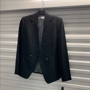 Black Pinstripe Blazer
